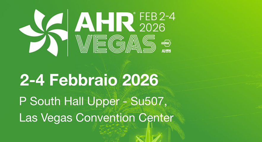 Event banner for AHR Vegas 2026, showing dates Feb 2–4, 2026 and location at Las Vegas Convention Center.